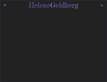 Tablet Screenshot of helenegoldberg.com